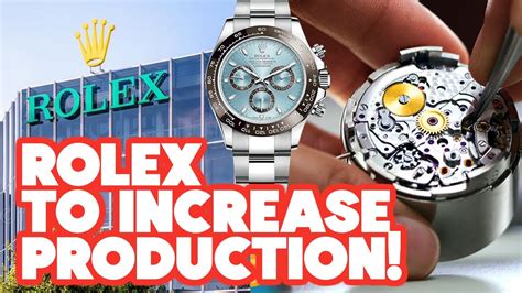 are rolex watches still hard to get|rolex increasing production.